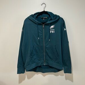 Under Armour Teal Combine Authentic Hoodie